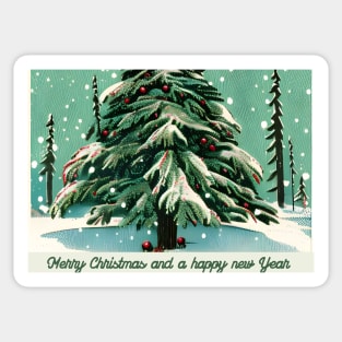 Christmas forest Sticker